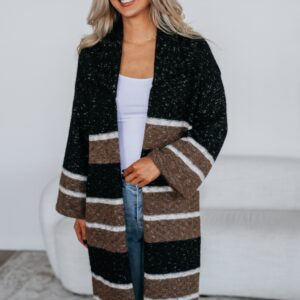 Lowell Striped Cardigan
