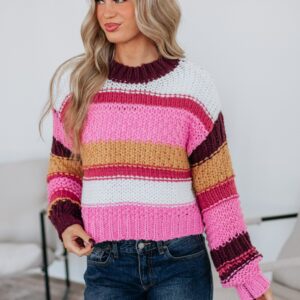 Arica Striped Sweater